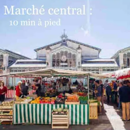 Bel T2 Lumineux Avec Terrasse Hyper Centre. 拉罗歇尔